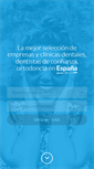 Mobile Screenshot of clinicadental-dentista.es